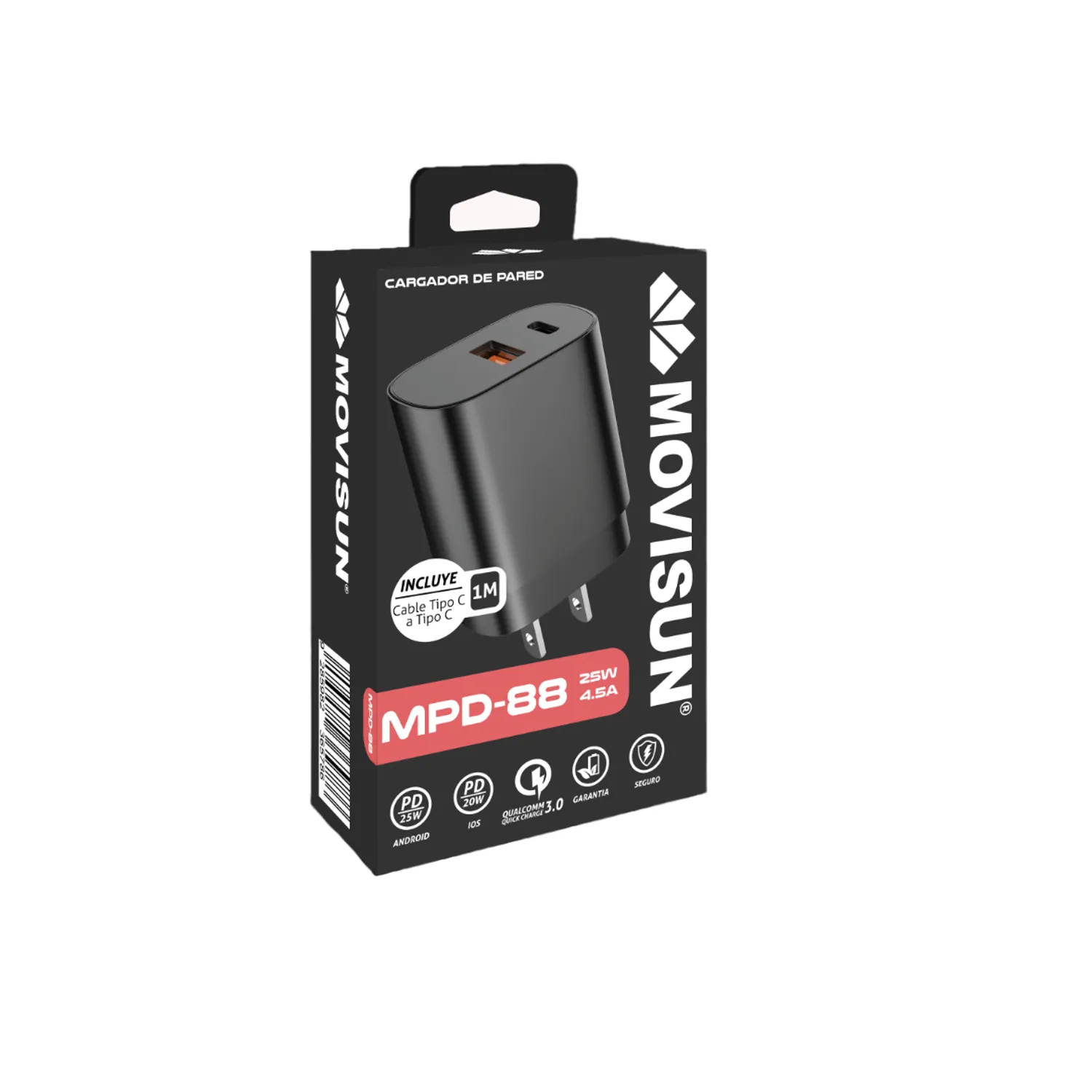 CARGADOR TIPO C MPD-88